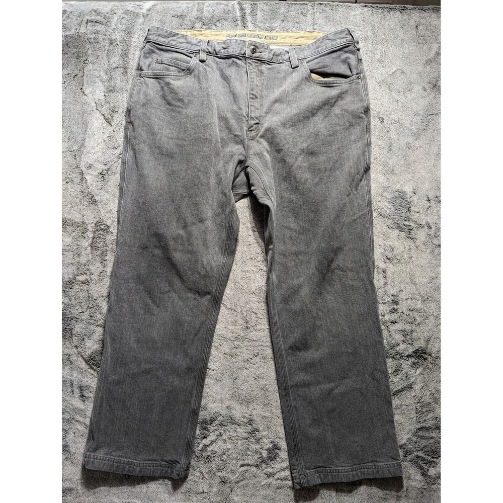 Duluth Flex Ballroom Straight Leg Jeans Men's Size 42x30 Gray